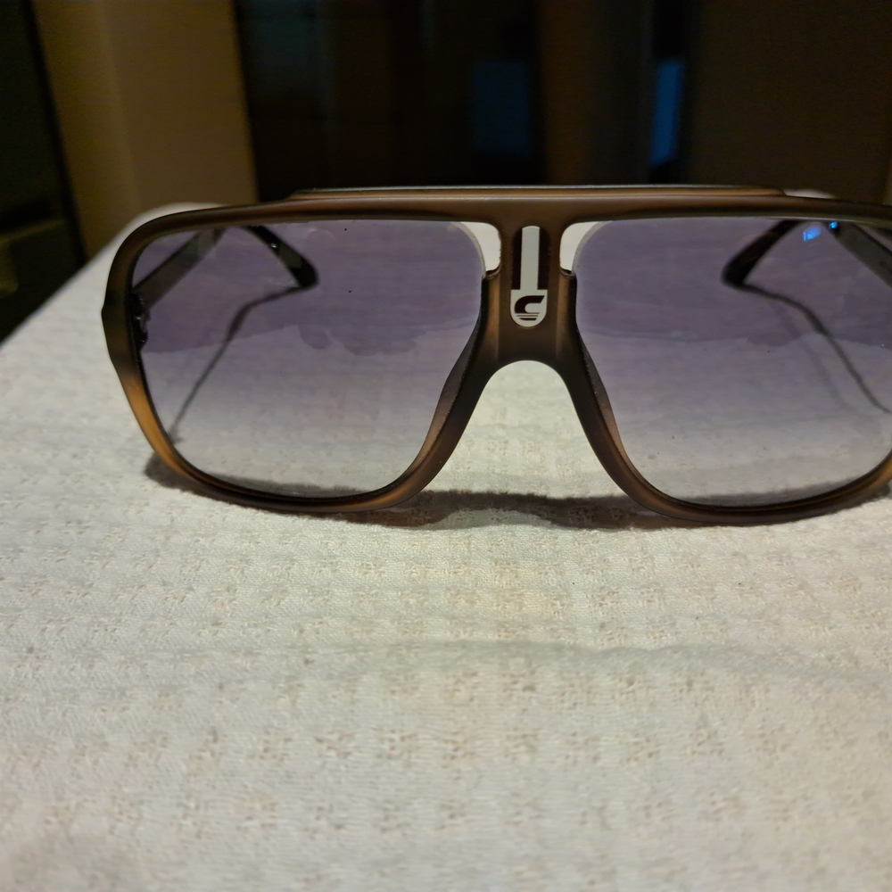Carrera Brown and Black Men's Glasses